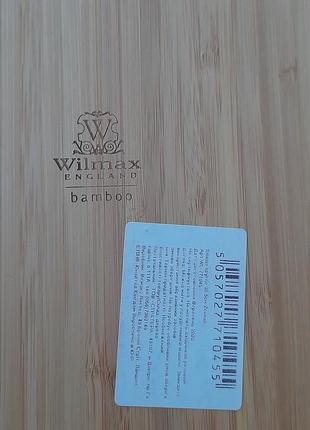 Англія!сервіруюча страва з бамбука " wilmax" англія 35 см3 фото