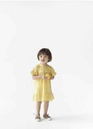 Луже красивые легенькие плаття на дівчинку zara
