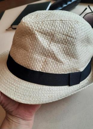 Стильная брендовая шляпа панама primark