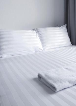 Постільна білизна страйп сатин