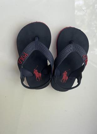 Детские тапочки ralph lauren