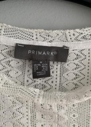 Прозрачная кружевная блуза от primark3 фото