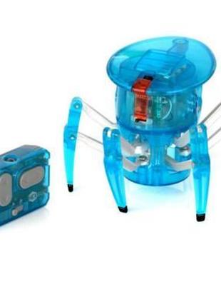 Интерактивная игрушка hexbug нано-робот spider на ик управлении, голубой (451-1652 blue)