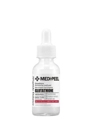 Осветляющая ампула с глутатионом medi-peel bio intense gluthione white ampoule 30 мл1 фото