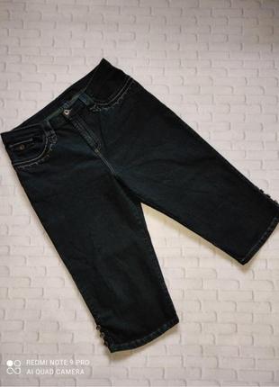 Бриджи джинсы укороченные1 фото