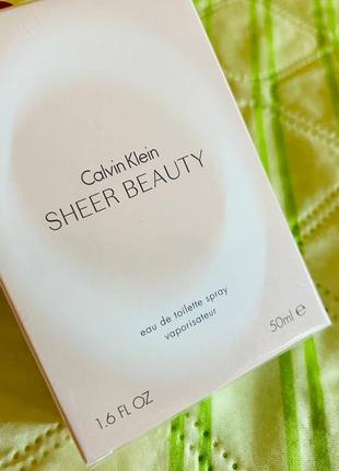 Calvin klein sheer beauty туалетна вода3 фото