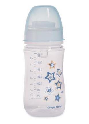 Бутылочка для кормления canpol babies антиколиковая easystart newborn baby с широк.отверст. 240 мл2 фото