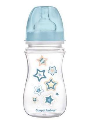 Бутылочка для кормления canpol babies антиколиковая easystart newborn baby с широк.отверст. 240 мл