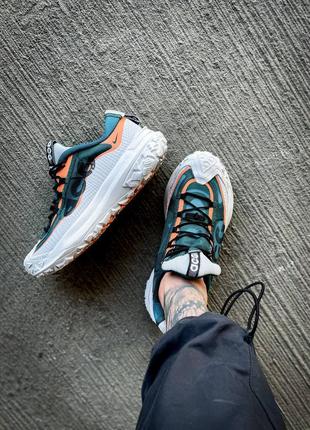 Кросівки чоловічі / жіночі білі nike acg mountain fly 2 low"white/blue/orange4 фото