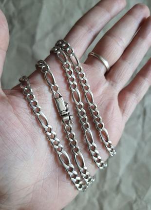 Ланцюжок фігаро срібло 925