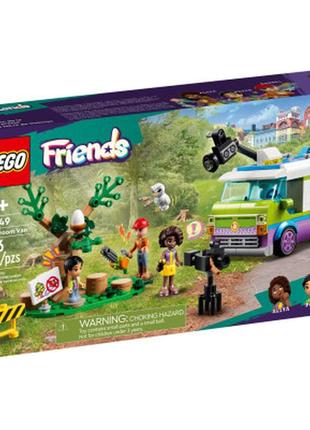 Конструктор lego friends фургон новостной редакции 446 деталей (41749)