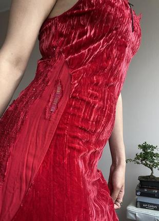 Сукня вечірня для фотосесії  плаття оксамитова довга нарадное платье вінтаж бархатное5 фото