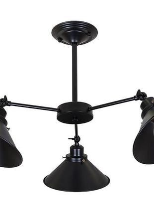 Люстра потолочная на 3 плафона 752f103-3 bk