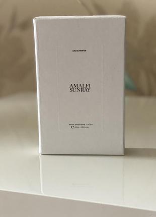 Парфюм zara x jo malone amalfi sunray 40 ml