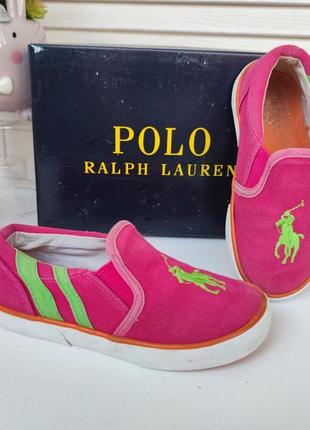 Слипоны мокасины ralph lauren оригинал