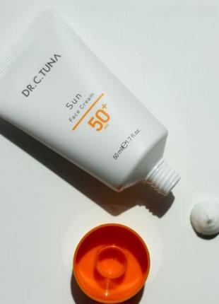 ☀️сонцезахисний крем для обличчя, 50+ spf