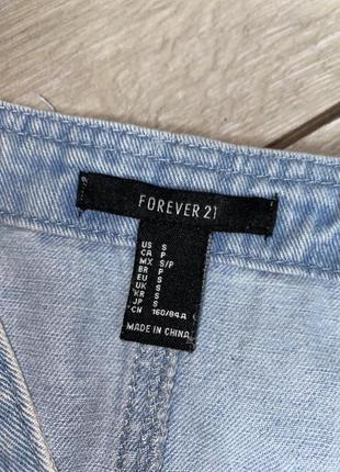 Джинсовый сарафан forever 21, s5 фото