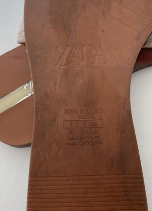 Шлепанцы женские zara5 фото