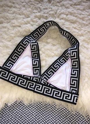 Верх купальника бра лиф бюст бюстгальтер резинка треугольник
