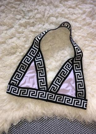 Верх купальника бра лиф бюст бюстгальтер резинка треугольник