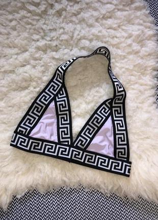 Верх купальника бра лиф бюст бюстгальтер резинка треугольник