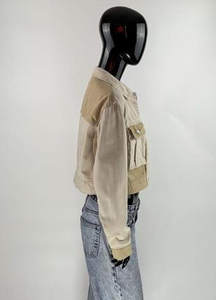 Стильна джинсова куртка zara mango h&amp;m2 фото