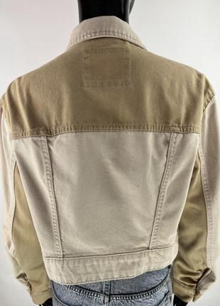 Стильна джинсова куртка zara mango h&amp;m8 фото