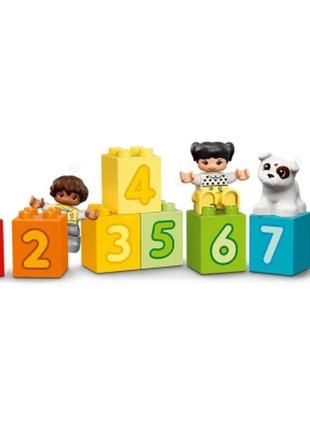 Конструктор lego duplo потяг із цифрами вчимося рахувати 23 деталі (10954)5 фото