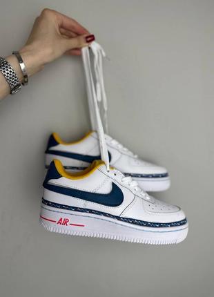 Кроссовки nike air force 1 swoosh chain pack white
