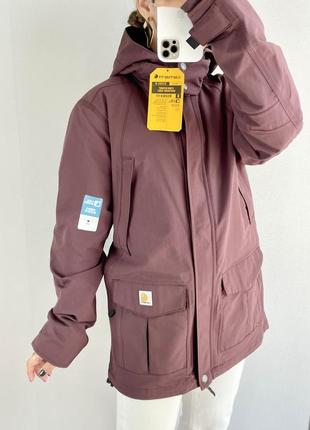 Нова подовжена демісезонна парка carhartt оригінал удлиненная демисезонная куртка оригинал2 фото