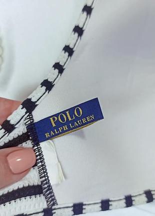 Брендовый элитный треугольный лиф полосатый верх от купальника polo ralph lauren7 фото