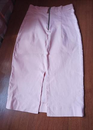 Спідниця жіноча рожева, розмір m2 фото