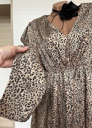 Туніка -плаття тренд  леопард l-xxl missguided maternity7 фото