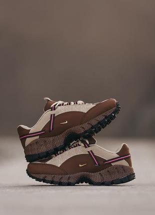 Женские кроссовки nike humara lx jacquemus brown 36-37-38-39-40