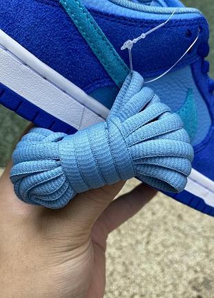 Кросівки nike sb dunk blue raspberry fruity pack найки данки сині оригінал 7