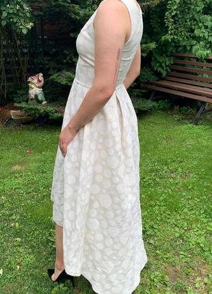 Нежное, лаконичное платье для выпускного или свадьбы3 фото