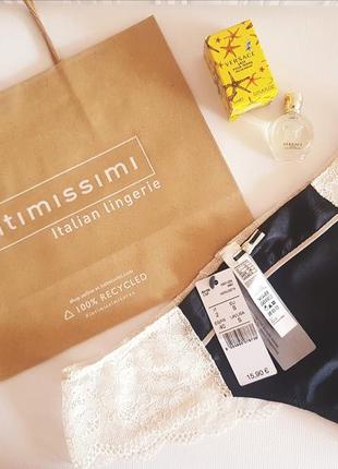 Sale❣шовкові з мереживом бразильяно intimissimi3 фото