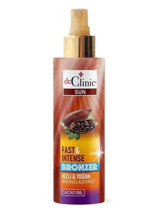 Спрей dr.clinic fast & intense bronzer1 фото