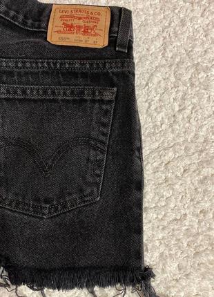 Levi’s джинсові високі шорти3 фото