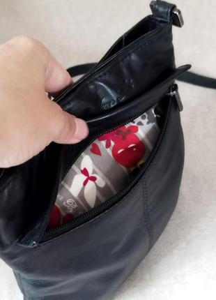 Yoshi кожаная  сумка кросс-боди5 фото