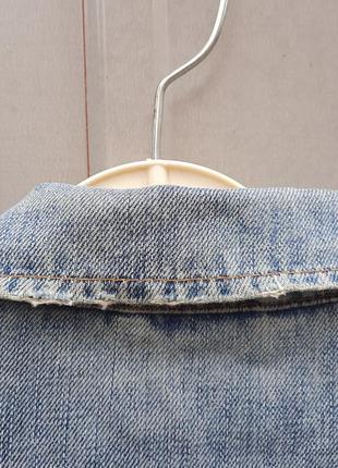 Мужская винтажная джинсовая куртка wrangler.9 фото