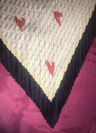 Хустка косынка краватка галстук плисе винтаж