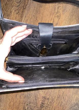 Трендова сумка на плече burberry сумка в клетку кожаная сумка8 фото