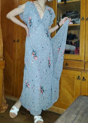 Винтажное шёлковое платье, 100% натуральный шёлк, винтаж, крылышки3 фото