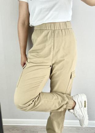 Джинси cargo h&amp;m брюки джинсы карго3 фото