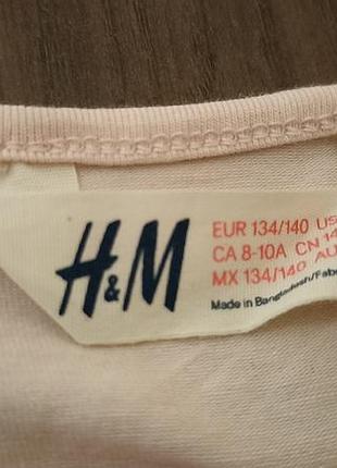 Легкий лонгслив для девочки тм h&amp;m 2
