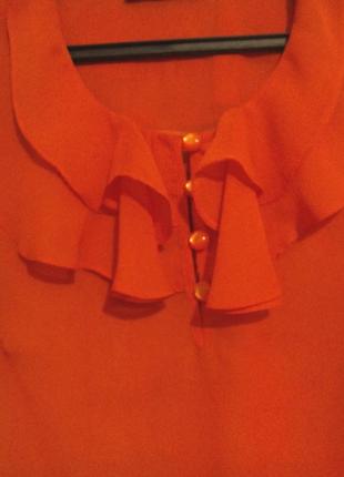 Необычайно яркая шифоновая блузка2 фото