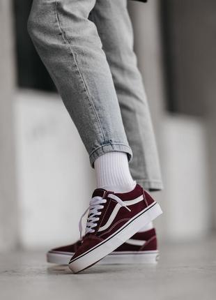 Женские кеди vans classic red white 36-38-38.55 фото