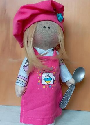 Кукла повар в украинском фартуке2 фото
