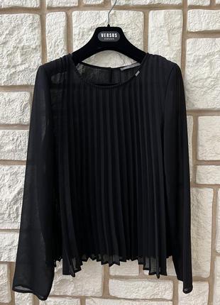 Gaudi оригинал рубашка блуза s 40 итальялия черная